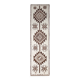 3x12 Kilim Beige & Brown Pattern Kilim Runner,Faded Turkish Runner,95x373Cm