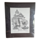 Engraving by Don Davey The Hass Lilienthal House San Francisco 1979