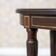 Early 20th Century English Walnut Oval Coffee Table, 1950s