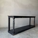 Console en bois massif