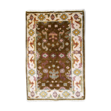 Vintage Indian Mahal handmade carpet 64cm x 97cm