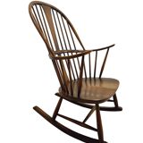 Mid Century Modern Rocking chair "Chairmaker's chair) by Lucian Ercolani for Ercol - 1950-1960s