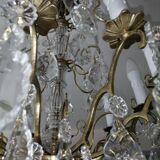 Grapevine chandelier with 10 arms of light