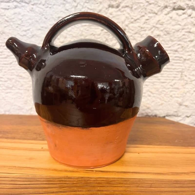 Glazed terracotta gargoulette