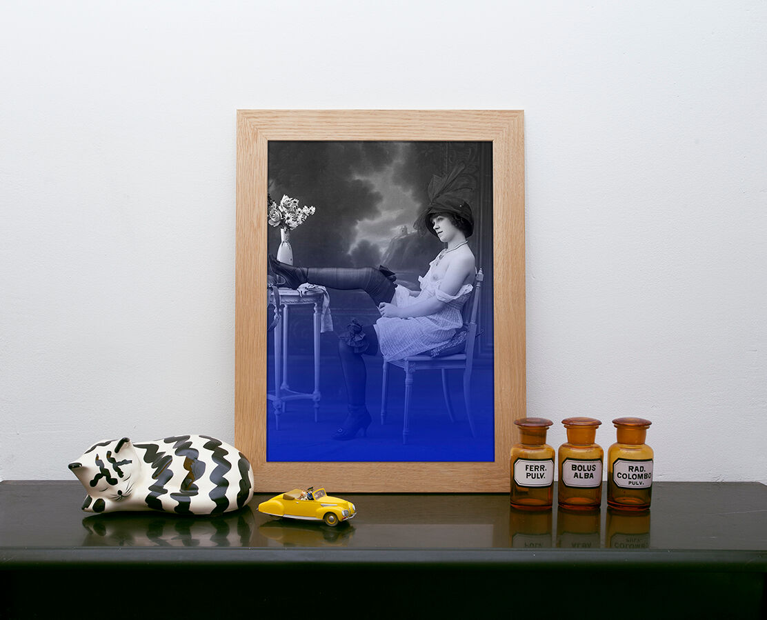 Nude photography back woman Belle Époque - 1920