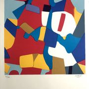 Roland BIERGE, Montfermeil, 1978. Lithographie originale signée au crayon
