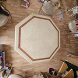 Octagonal stone table