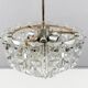 Mid-century chandelier/ceiling lamp by Kinkeldey, Germany, 1970s.