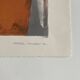 Lithographie signée Georges Lambert - Nature Morte - 1954