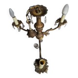 Bronze chandelier with 3 branches