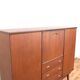 Mid-Century Danish Teak Highboard, 1960s.