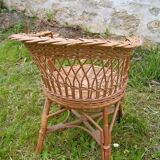 Rattan armchair