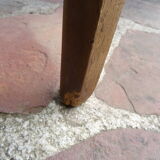 Oak cloakroom bench 247 cm