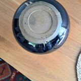 Blue ceramic lamp base