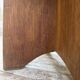 Constructivist gueridon 1950 mahogany