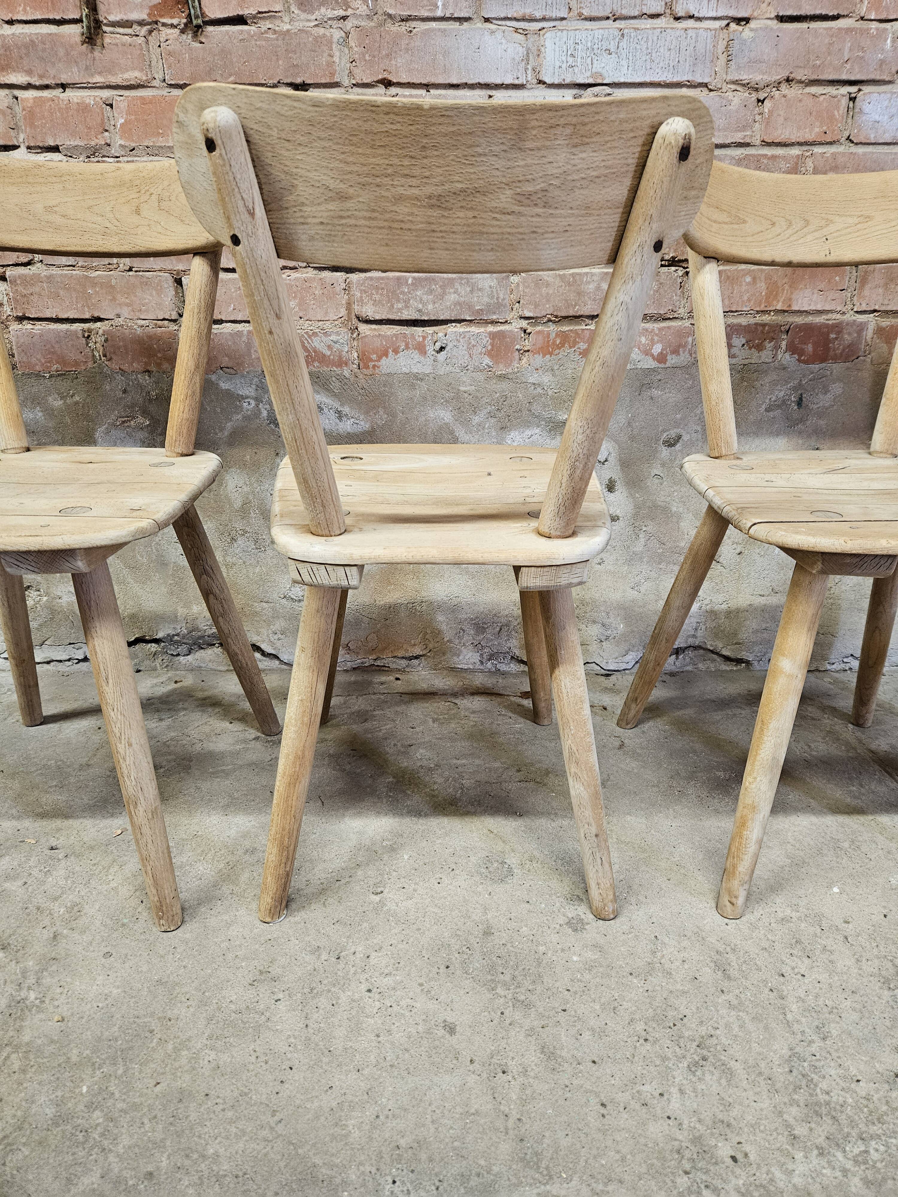 Set of 5 bistro chairs