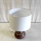 Table lamp with ceramic (stoneware) base - mid 20th century.