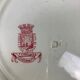Lot de 6 assiettes porcelaine de Gien modèle "Pomponnette"