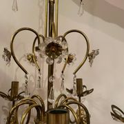 Vintage gold chandelier