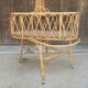 Cradle in rattan 1960