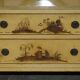 Vintage Chinoiserie Commode with Edwardian Style Mirror