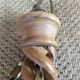 Wooden lamp foot