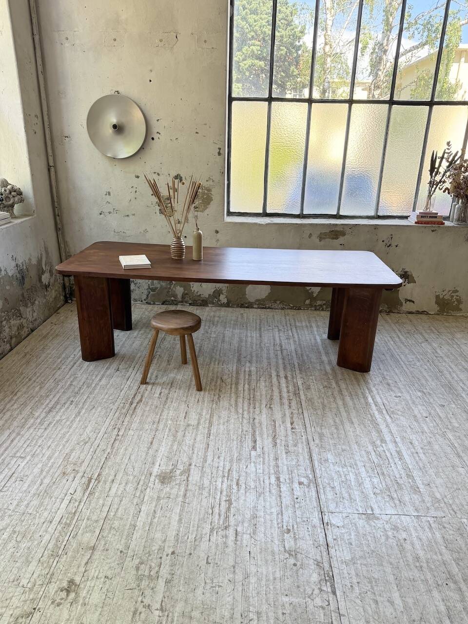 1950s oak reconstruction table