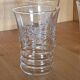 6 verres à eau gravés