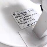 Postmodern Opaline Glass Sconce No. 2299 by Fontana Arte, Italy