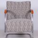Czech Bauhaus Armchair in Chrome and Beech attributed to Mücke Melder, 1930s