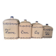 Earthenware spice boxes