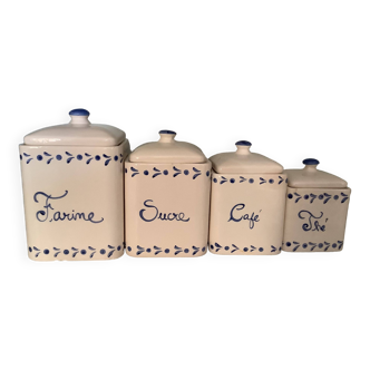 Earthenware spice boxes