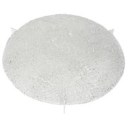 Large round frosted glass ceiling light, Kaiser, Germany, 1970s
