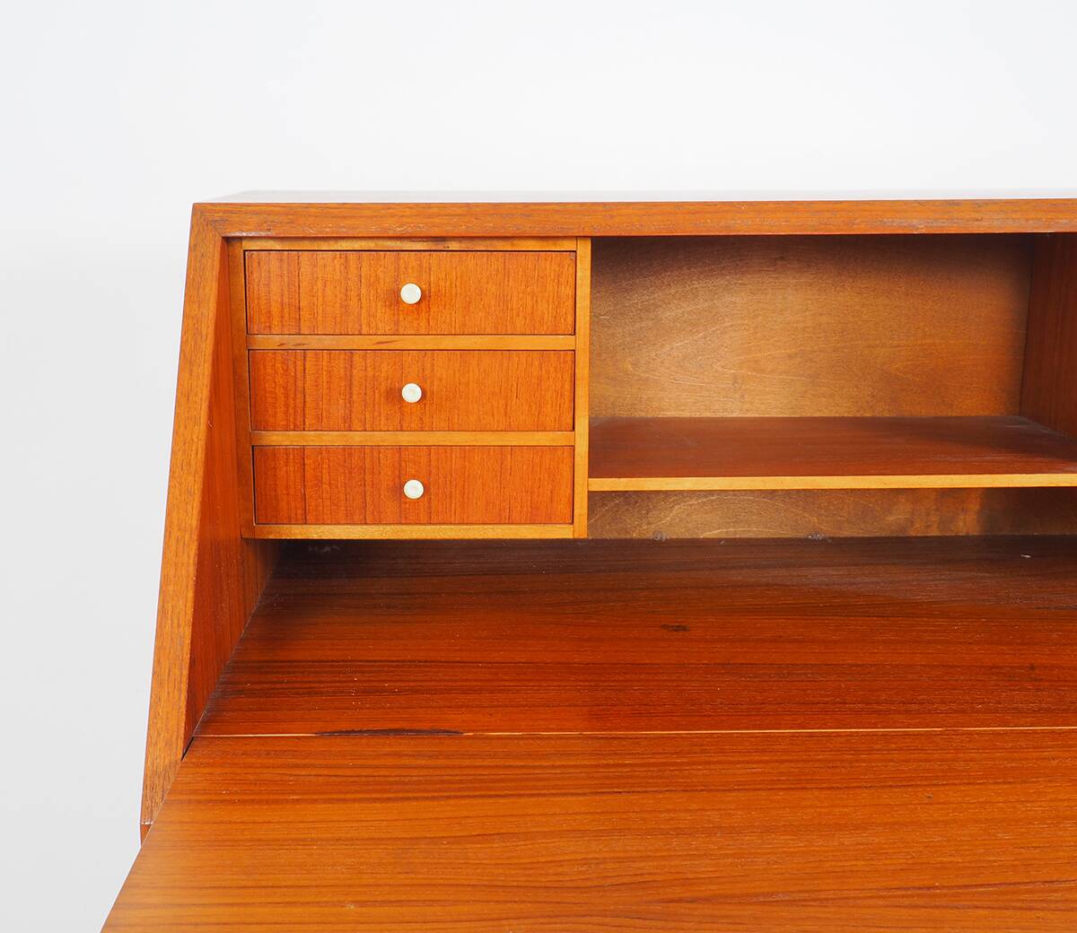 Secrétaire vintage en teck, 1960