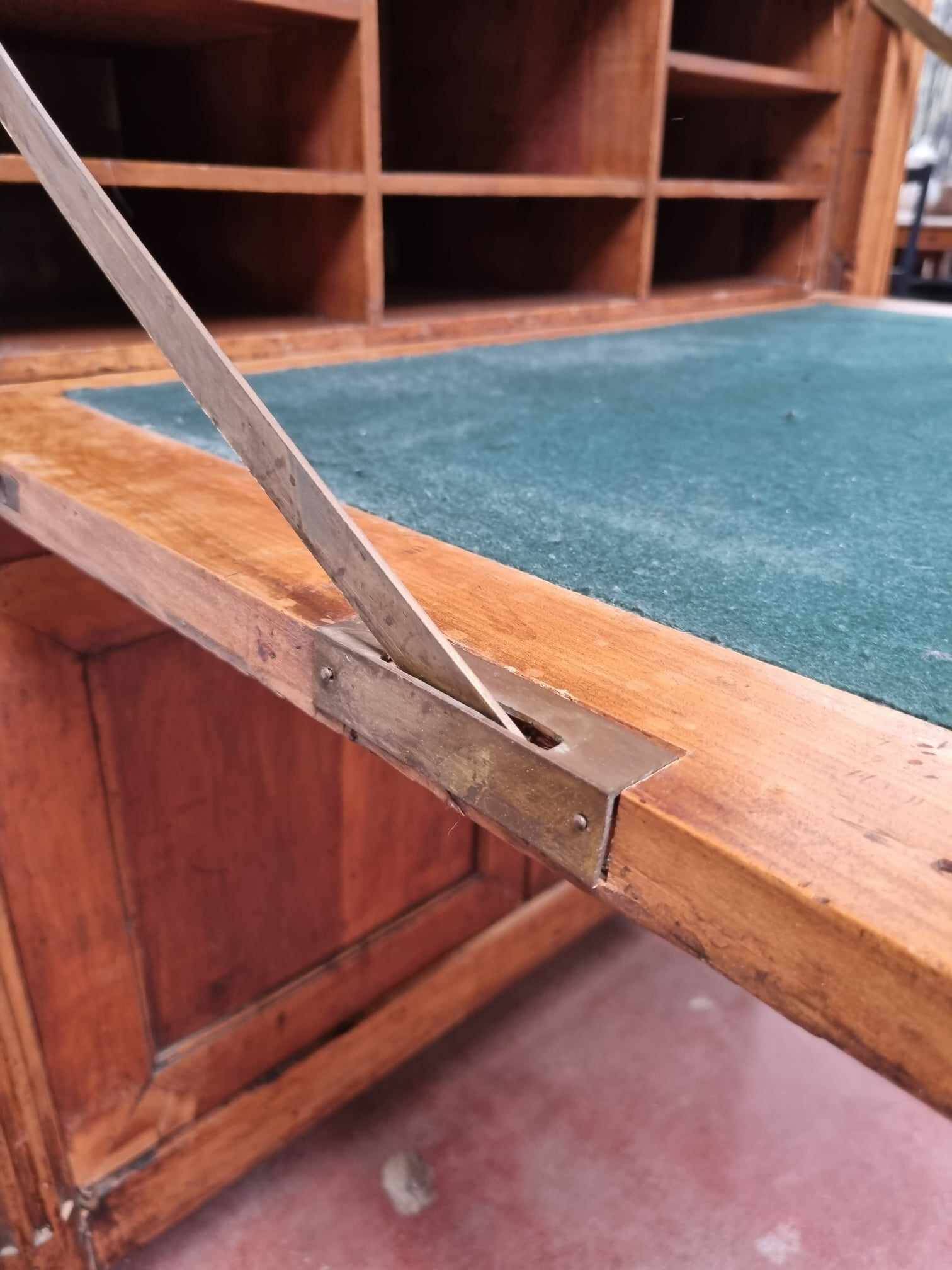 Cherry wood secretary