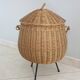 Travailleuse vintage en osier