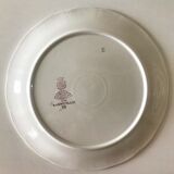 Lot of 6 dessert plates Digoin Sarreguemines