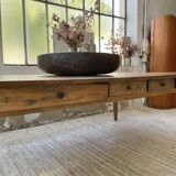 Plat en bois berbère XXL