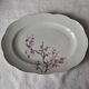 Plat en porcelaine. Création A.Deshoulières