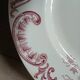 6 antique ironstone dinner plates