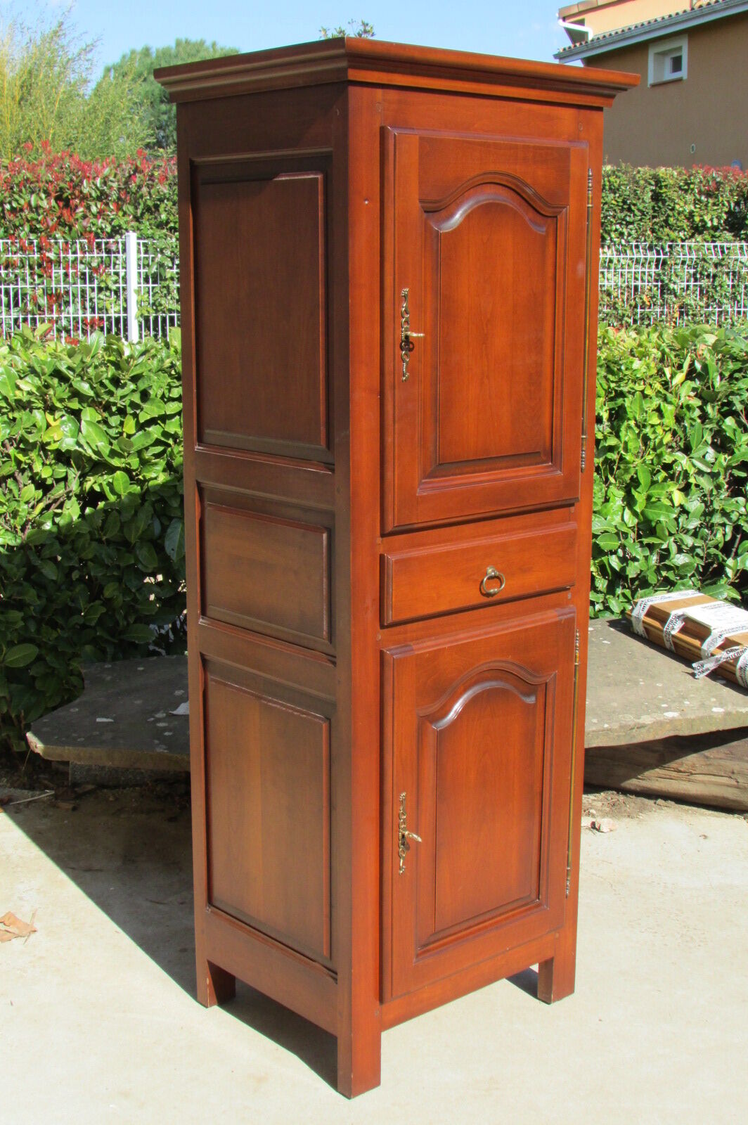 Armoire homme debout en merisier Selency