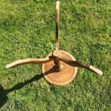 Wooden tripod side table/guéridon