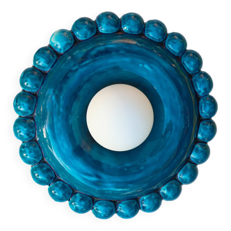 Luna Tall Wall Lamp Langune Blue
