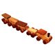 Wooden miniature train