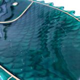 Fish dish in green and golden slurry 50s