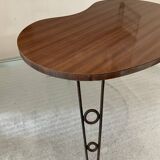 Free-form tripod coffee table from the 50s and 60s
