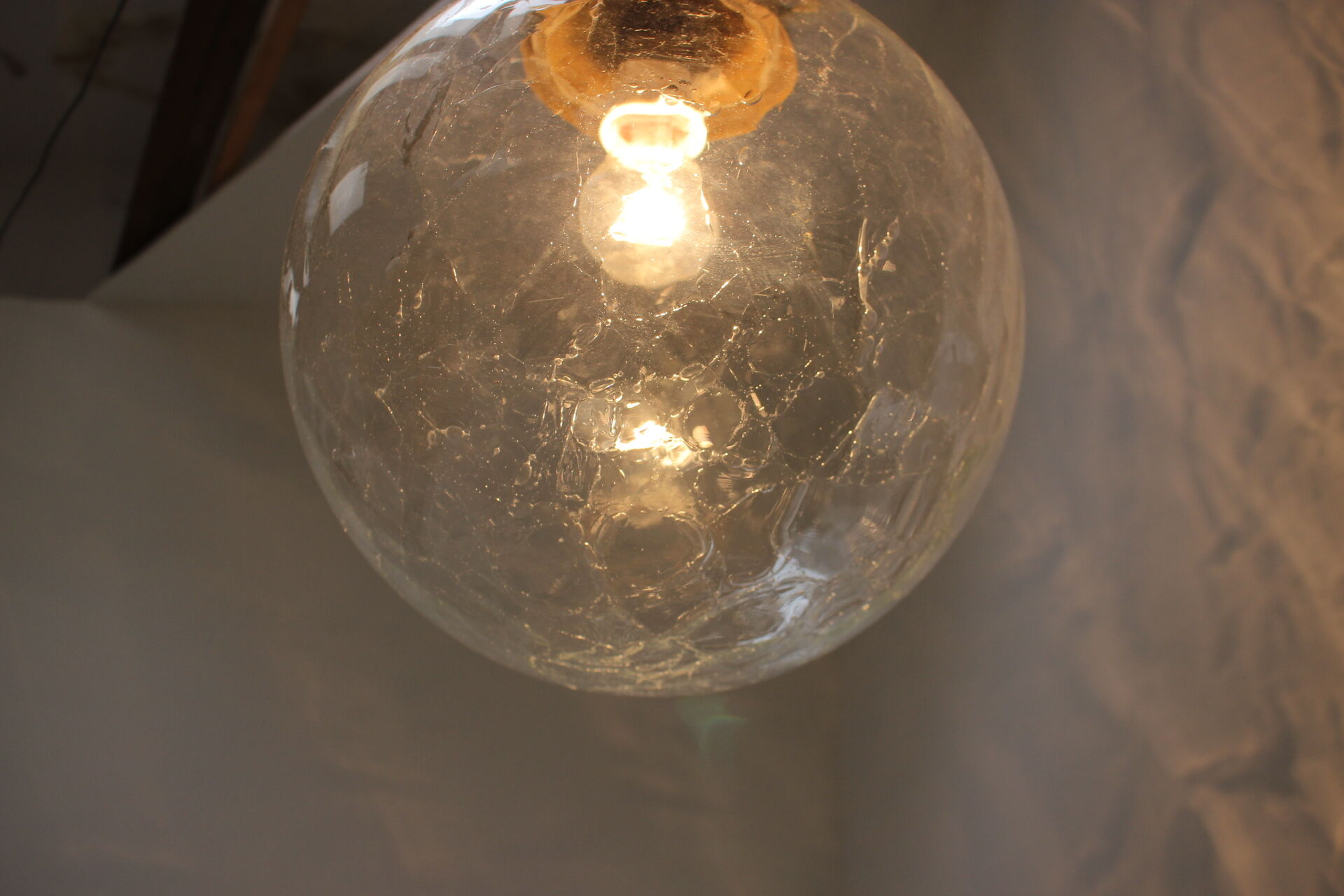 Hanging lamp Kamenicky Senov, 1970