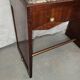 Dressing table art deco in mahogany mirror triptych