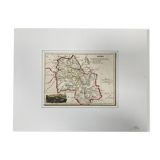Old map of Isère