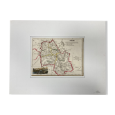 Carte ancienne de l'Isère